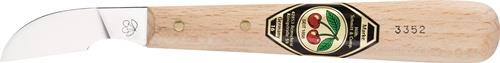 Kirschen Nr. 3352 Kerbschnitzmesser mit langer, schräger Schneide & Weißbuchenheft - 3352000