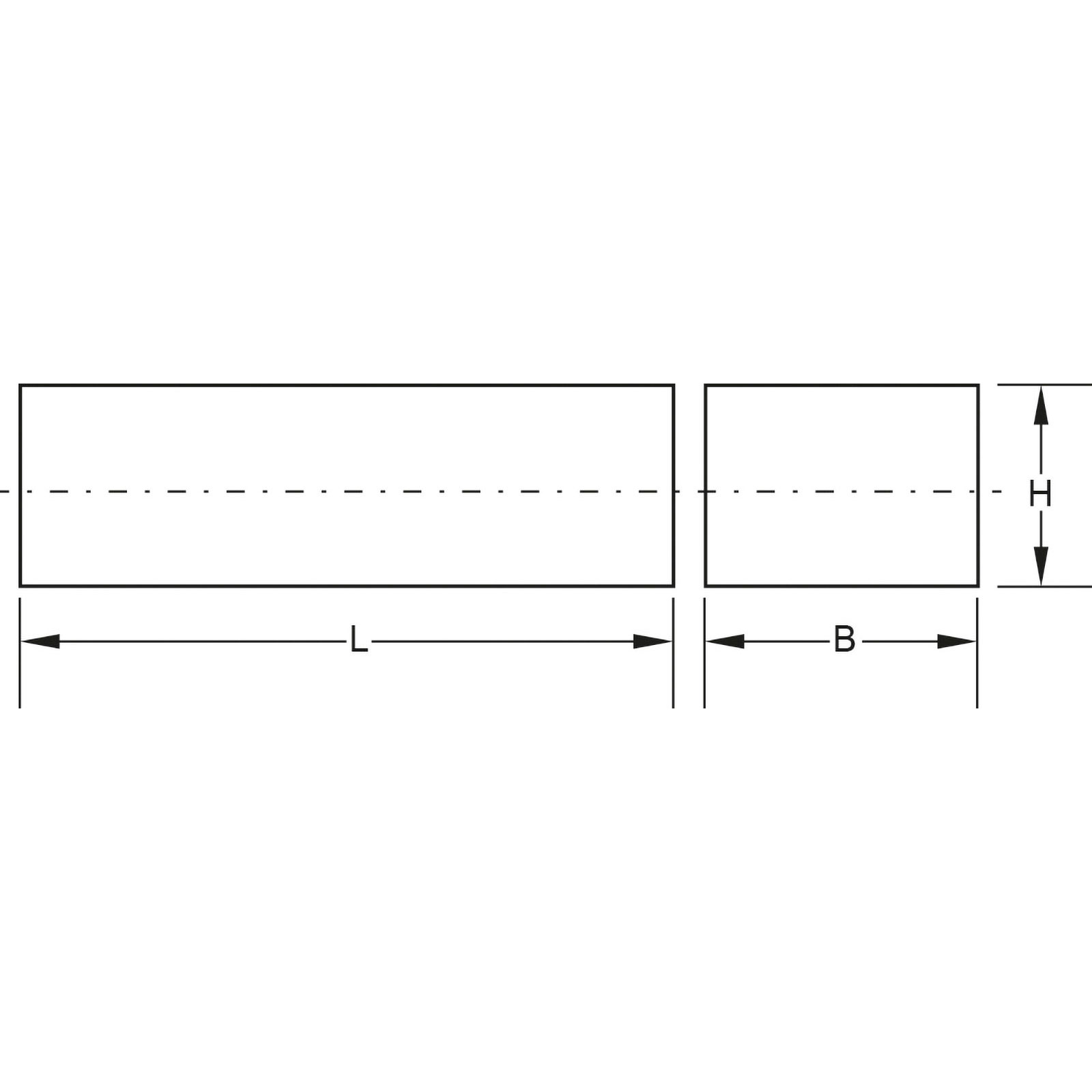 KS TOOLS Schutzblock 02 für Hebebühnen 250 x 150 x 100 mm - 160.0438