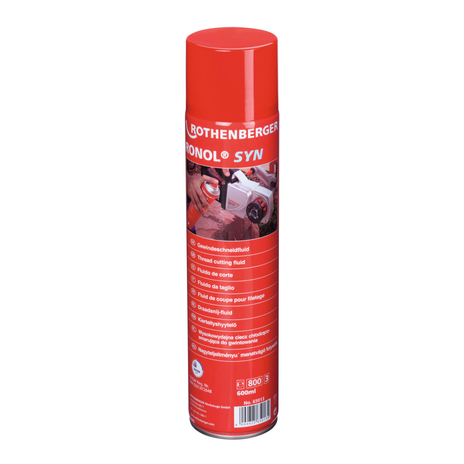 ROTHENBERGER Industrial RONOL SYN, Spraydose, 600ml, für Trinkwasser - 65013