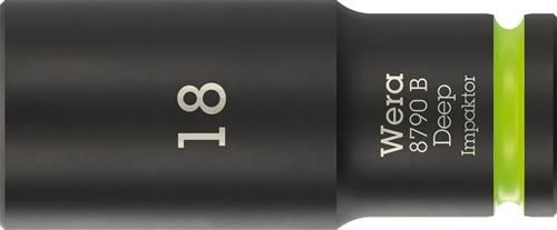 Steckschlüsseleinsatz 8790 B Impaktor Deep 3/8 Zoll 18mm L.63mm WERA