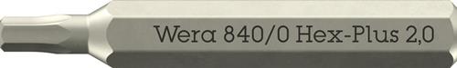 Bit 840/0 Micro 2mm L.30mm WERA