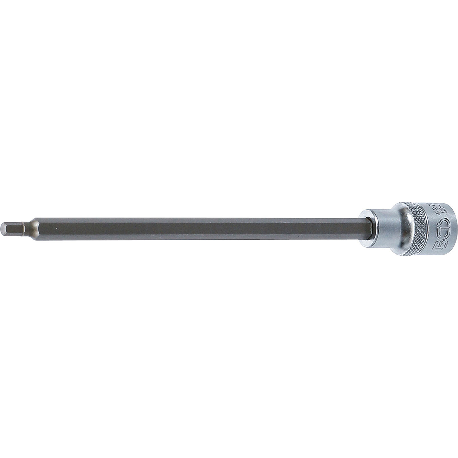 BGS Bit-Einsatz Länge 200 mm Antrieb Innenvierkant 12,5 mm (1/2") Innensechskant 5 mm - 4275