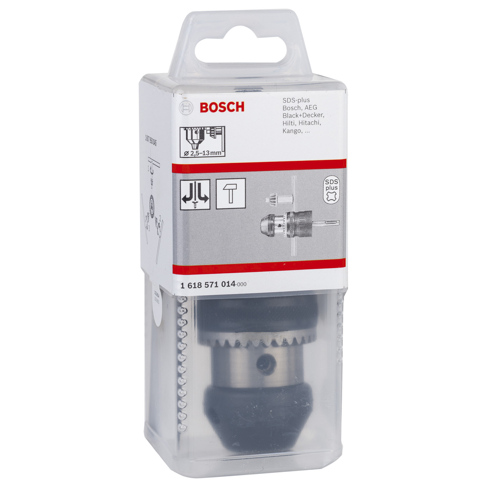 Bosch Zahnkranzbohrfutter bis 13 mm 25 - 13 mm SDS plus mit Spannkraft-Sicherung - 1618571014