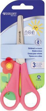 Westcott Kinderschere E-21591 00 13cm 5 Zoll rund pink