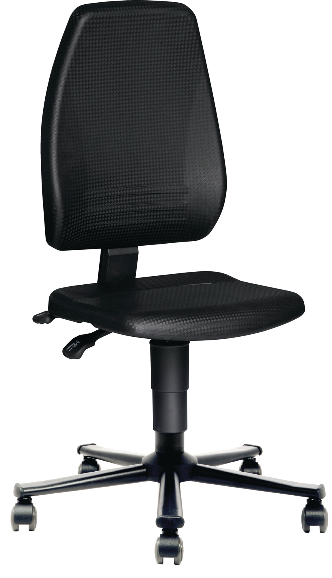 Arbeitsdrehstuhl Rl.Integralschaum schwarz 440-620mm TECWERK