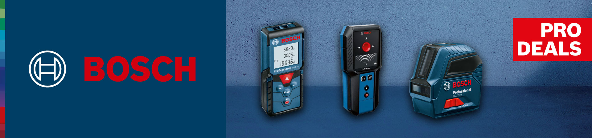 Bosch Messgeräte bei ProDeals Aktion sichern – präzise Technik für Profis Bosch ProDeals – digitale Messgeräte im Aktionsangebot