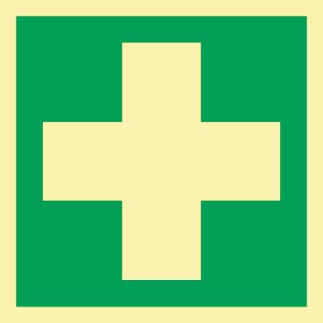 Rettungszeichen ASR A1.3/DIN EN ISO 7010/DIN 67510 L148xB148 mm - 9106KHL148