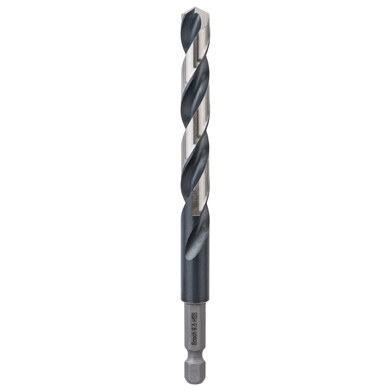Bosch 1x HSS Spiralbohrer Impact Control mit Sechskantschaft 9,5 x 81 x 125 mm - 2608577130