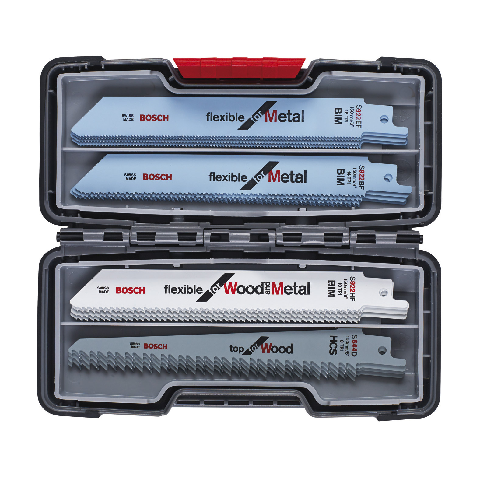 Bosch 20tlg. Säbelsägeblatt-Set Wood and Metal in ToughBox - 2607010902