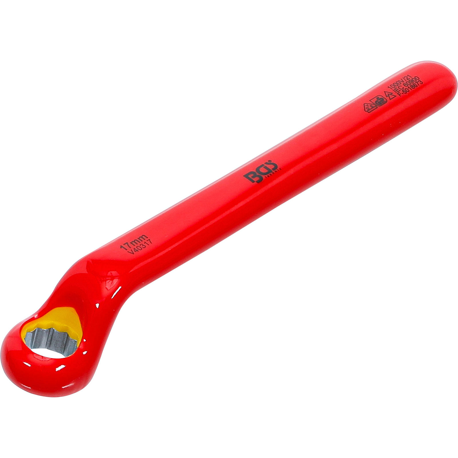 BGS VDE-Einringschlüssel tief gekröpft SW 17 mm - 72017