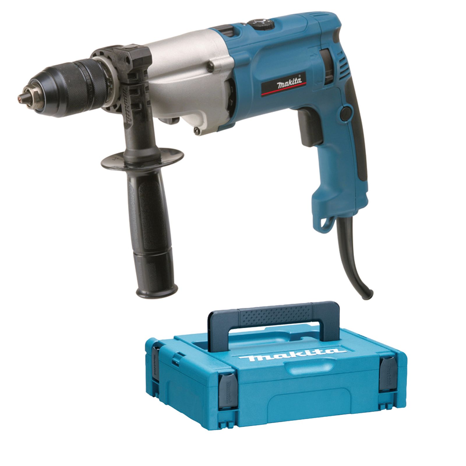 Makita HP2071J Schlagbohrmaschine 1.010 W im Makpac Gr. 1