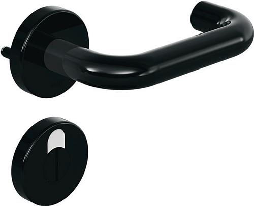 HEWI Rosettengrt.111R02.130 Ku.90 rd.FBM DIN L/R D/D - 111R02.130 90