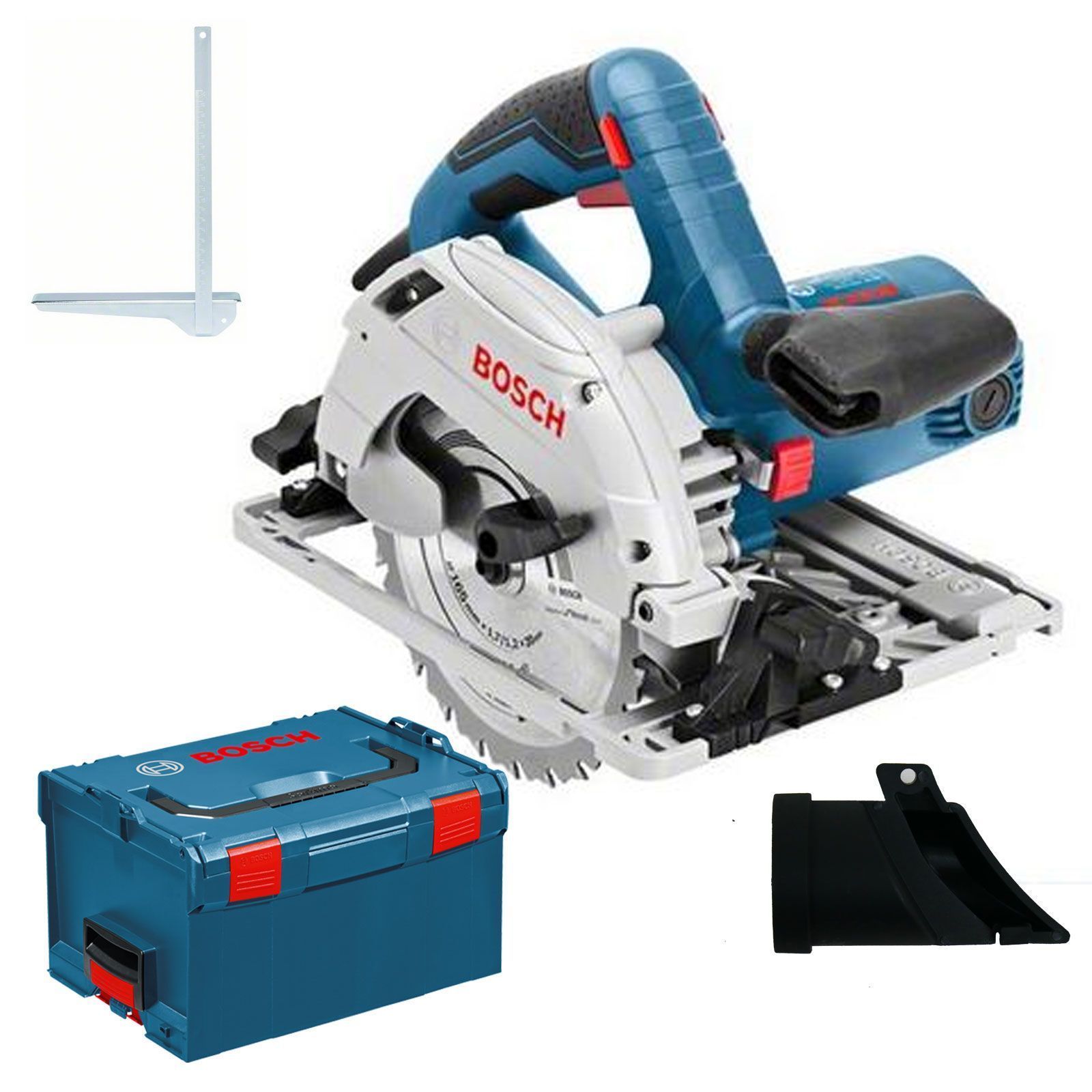 Bosch Handkreissäge GKS 55+ GCE Ø 165 mm 1.350 W in L-Boxx - 0601682101