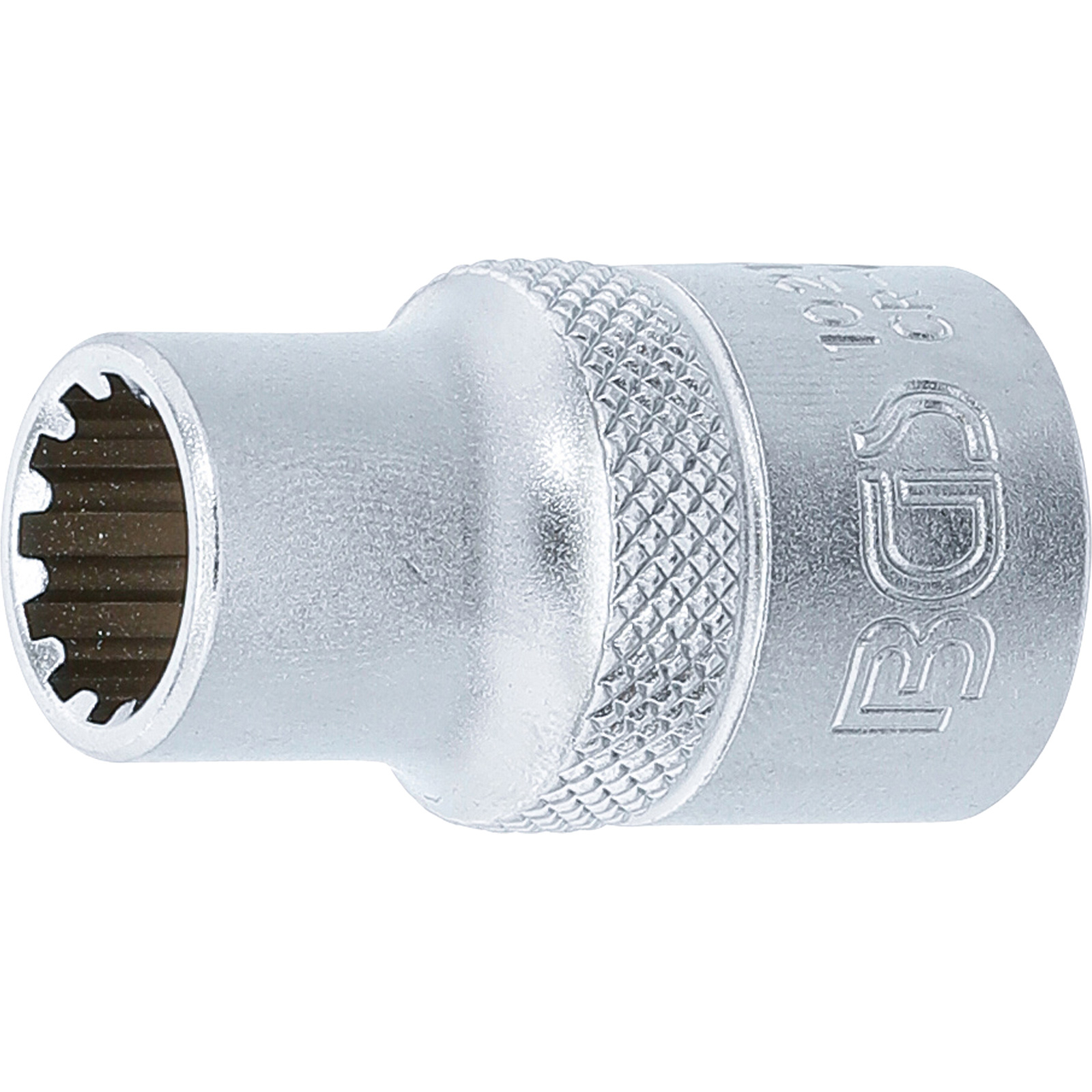BGS Steckschlüssel-Einsatz Gear Lock Antrieb Innenvierkant 12,5 mm (1/2") SW 11 mm - 10211