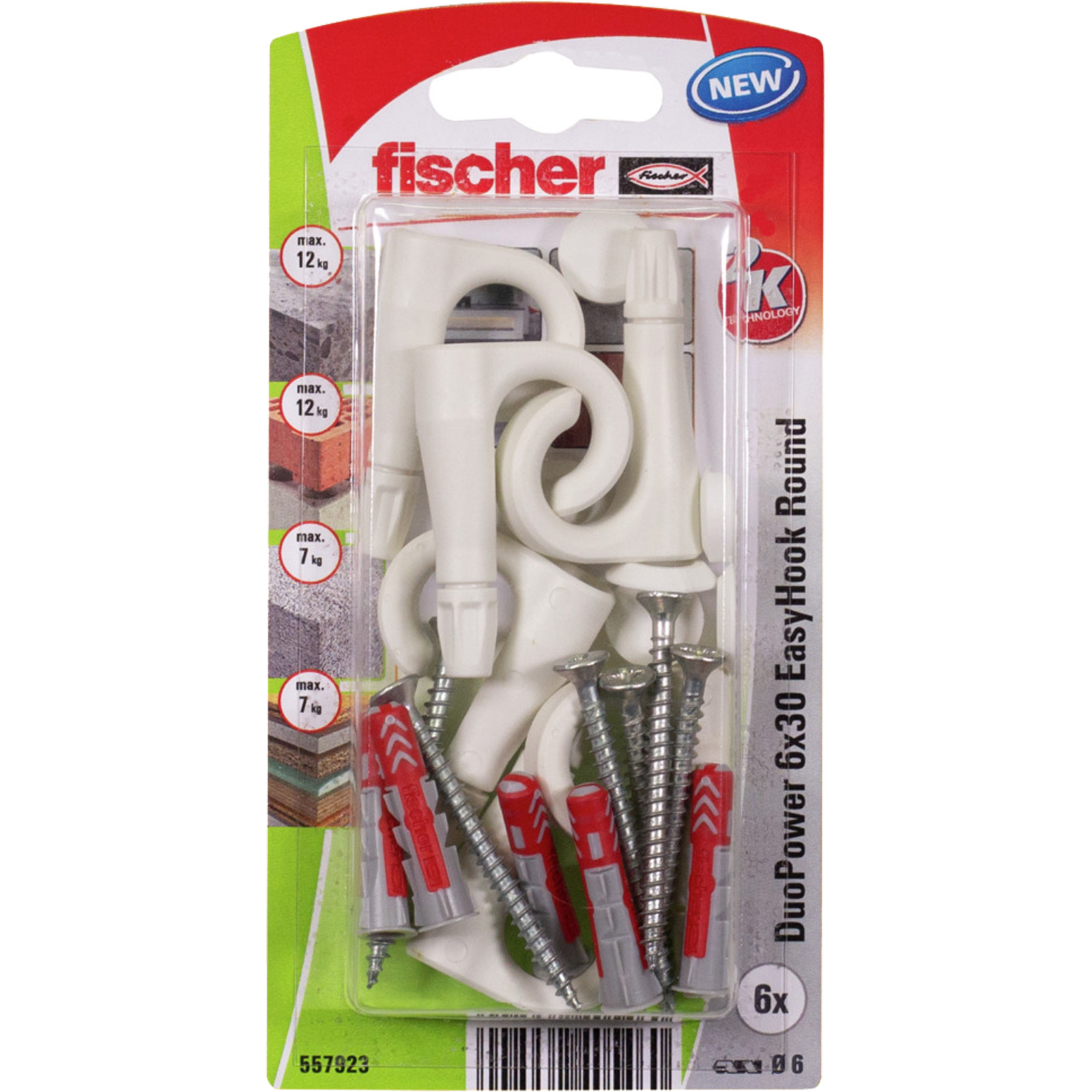 Fischer 6x DuoPower 6x30 EasyHook Round - 557923