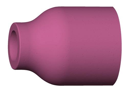 Keramische Gasdüse Gaslinsenausführung D.9,5mm L.25,5mm Einsatzgr.6 A.BINZEL