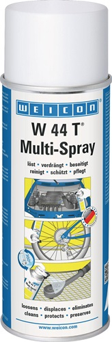 WEICON Multifunktionsöl W 44 T Multi-Spray 400 ml Spraydose mit Multifunktionssprühkopf - 11251400