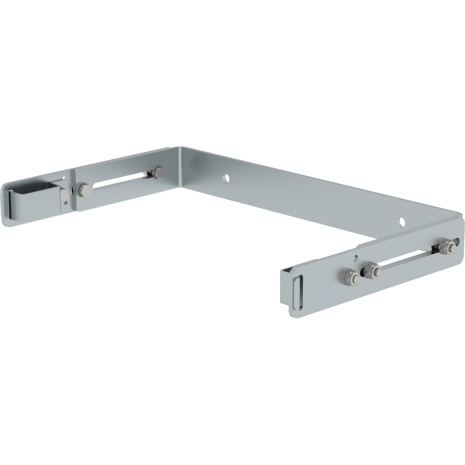 Günzburger Steigtechnik Wandhalter U-Bügel verstellbar Stahl verzinkt 275 - 375 mm - 063267