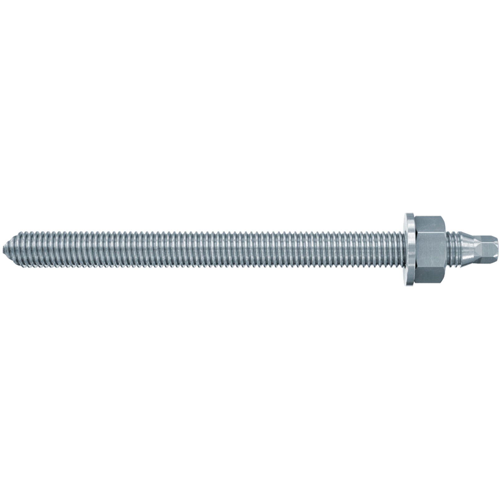 Fischer 10x Ankerstange RG M 10 x 220 mm galvanisch verzinkt Stahlgüte 8.8 - 519444