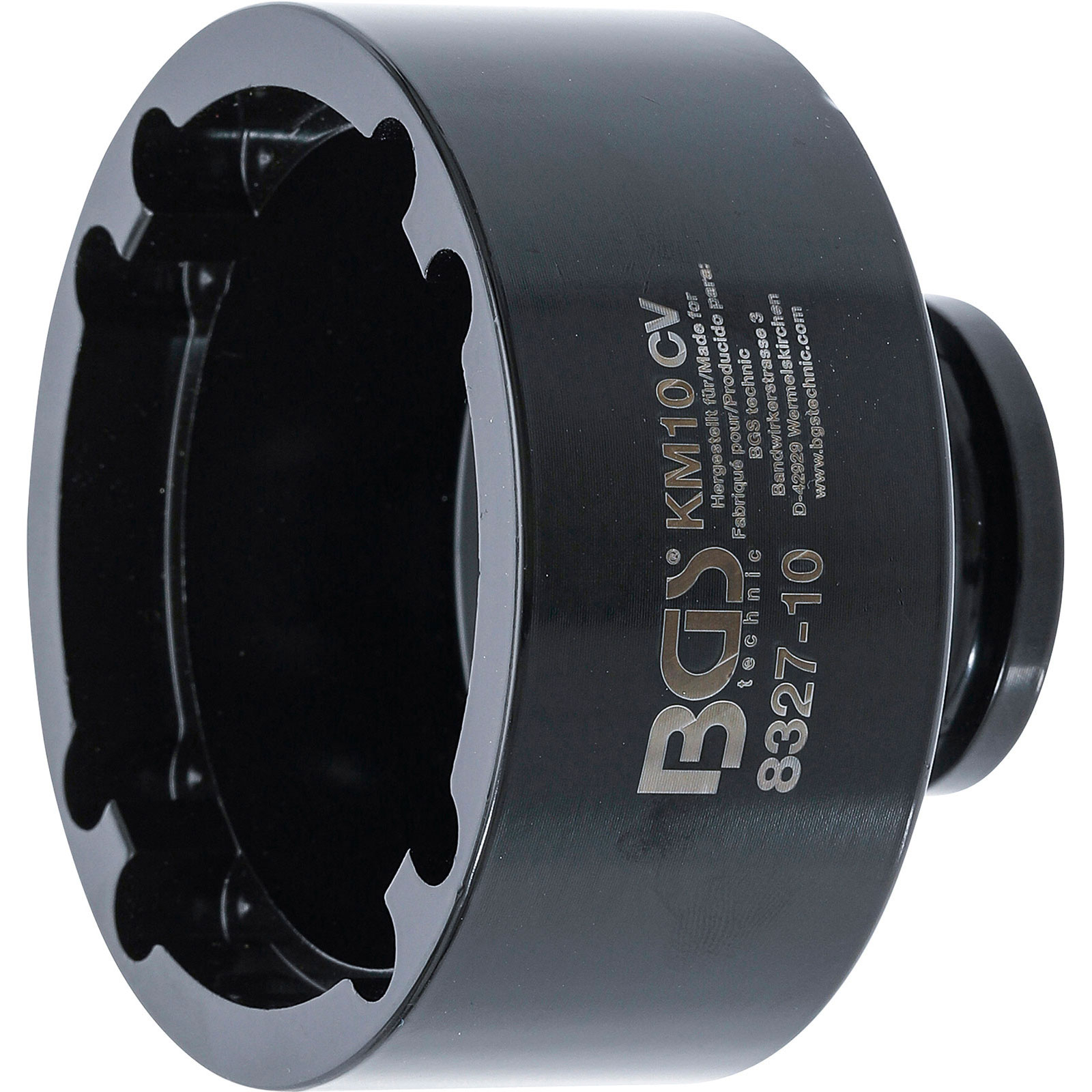 BGS Nutmutternschlüssel Zapfen innen liegend KM10 - 8327-10