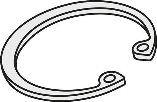 Sicherungsring ISO RRH 34 Bruttogewicht 3,9g PRAMET