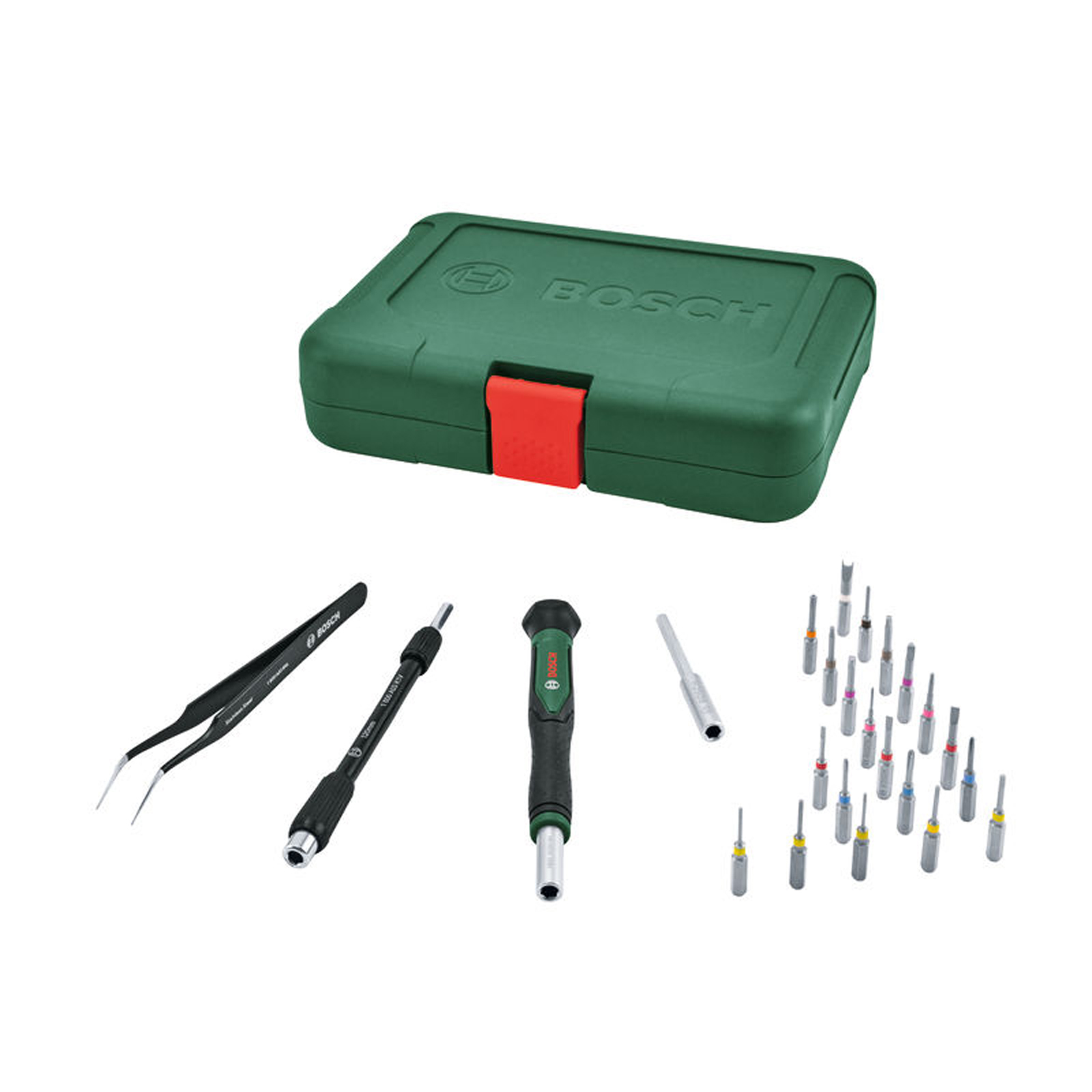 Bosch Handwerkzeuge Präzisions-Bit-Schraubendreher-Set 24-teilig - 1600A039HT