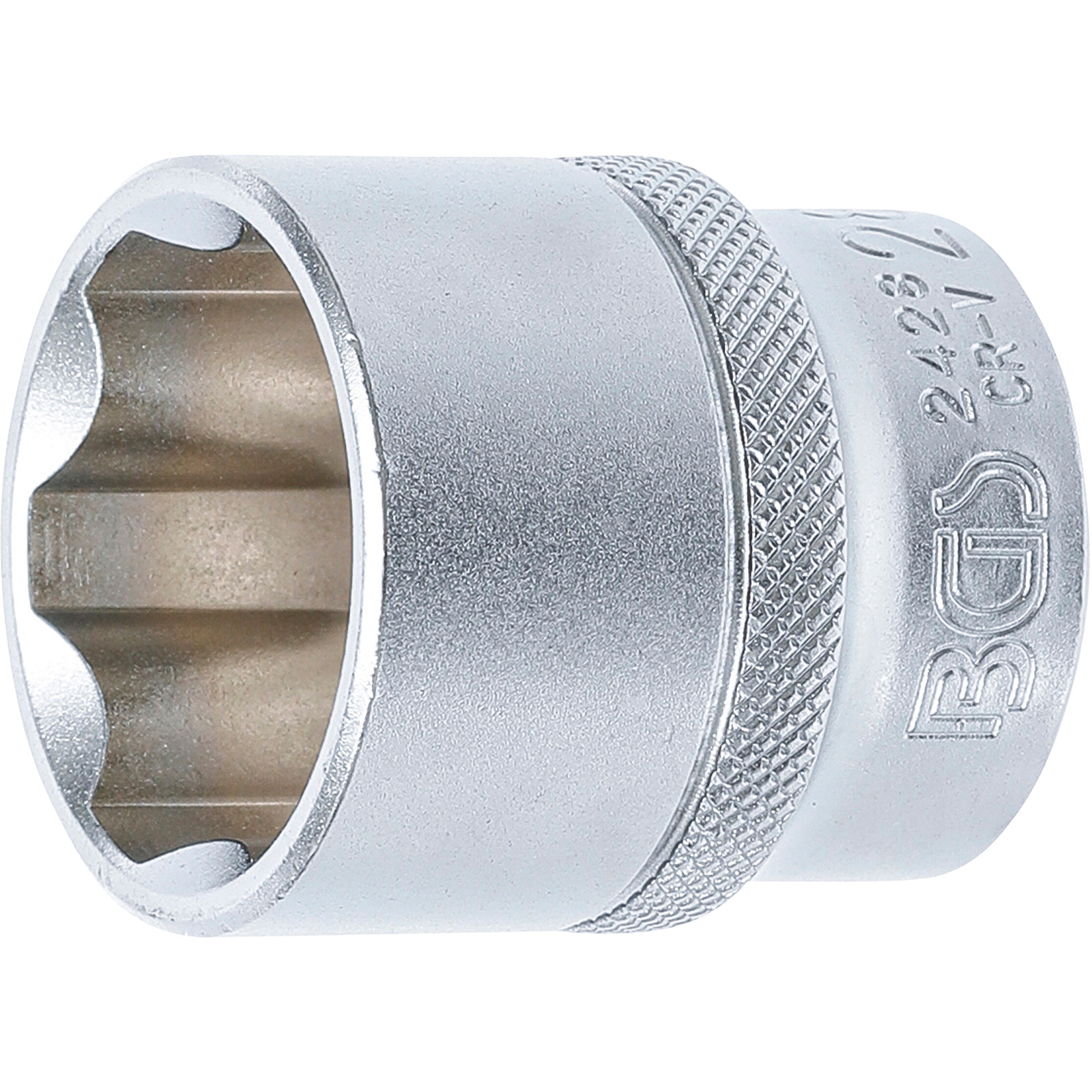 BGS Steckschlüssel-Einsatz Super Lock Antrieb Innenvierkant 12,5 mm (1/2") SW 28 mm - 2428