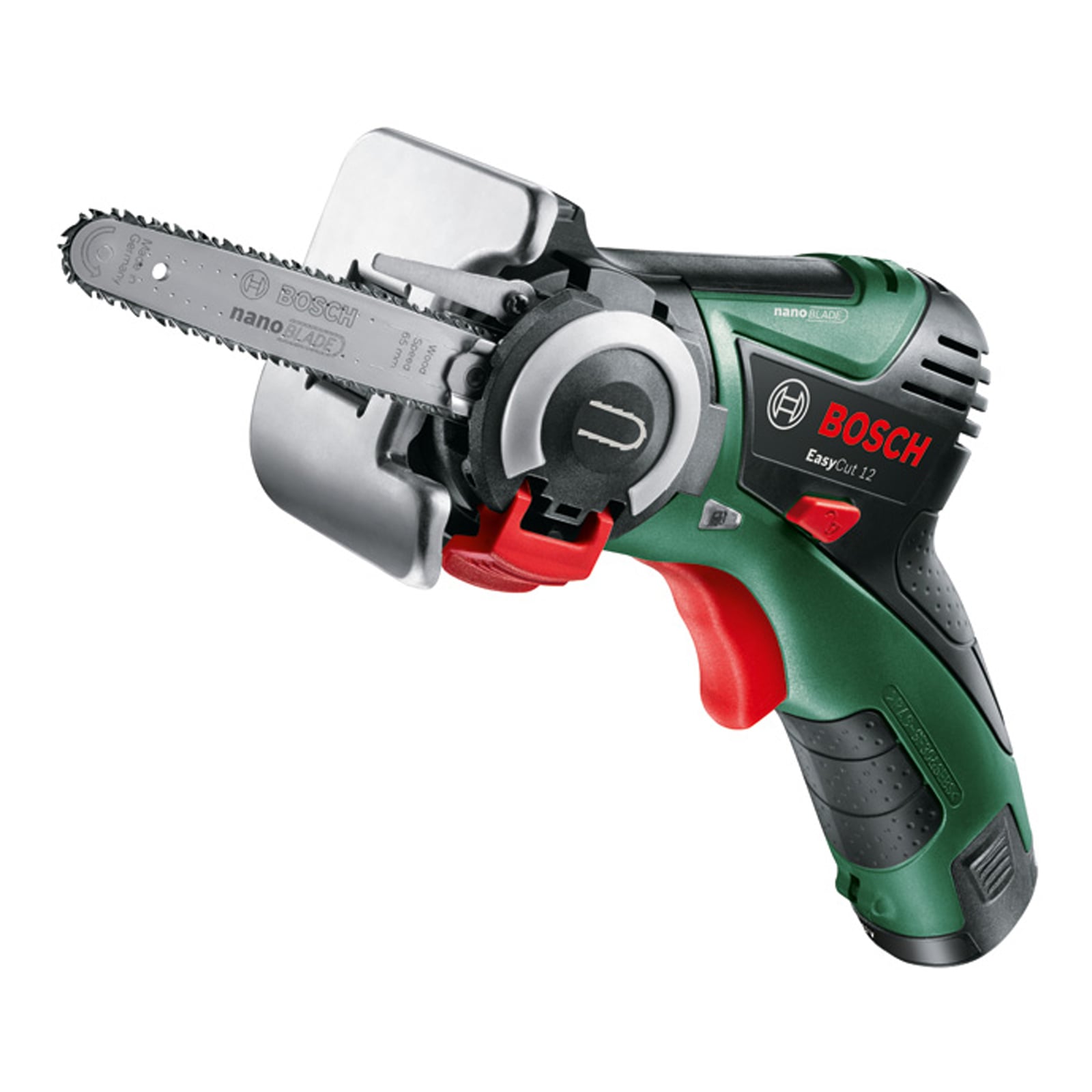 Bosch Akku-Säge EasyCut 12 mit NanoBlade-Technologie, 1 x PBA 12V 2.0 Ah Akku