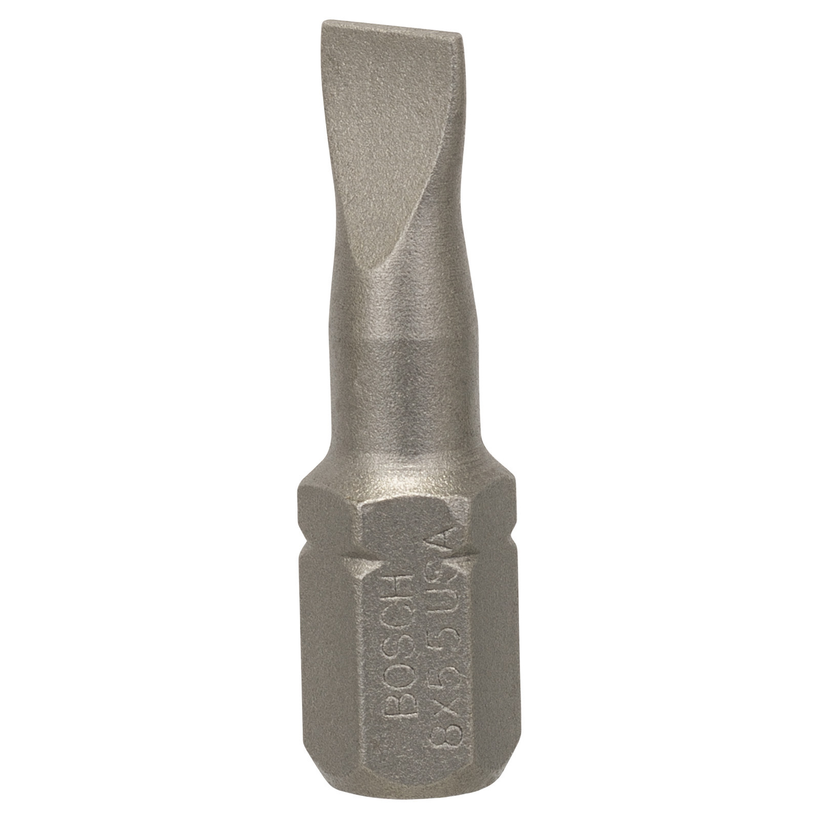 Bosch 10x Schrauberbit Extra-Hart, S 0,8 x 5,5, 25 mm - 2607001462