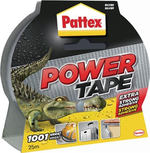 Pattex Gewebeband Power-Tape silber-grau - PT2DS