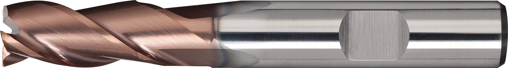 Bohrnutenfräser DIN 6527L TypN D.10mm VHM TiAlN HB Z.3 lang TECWERK