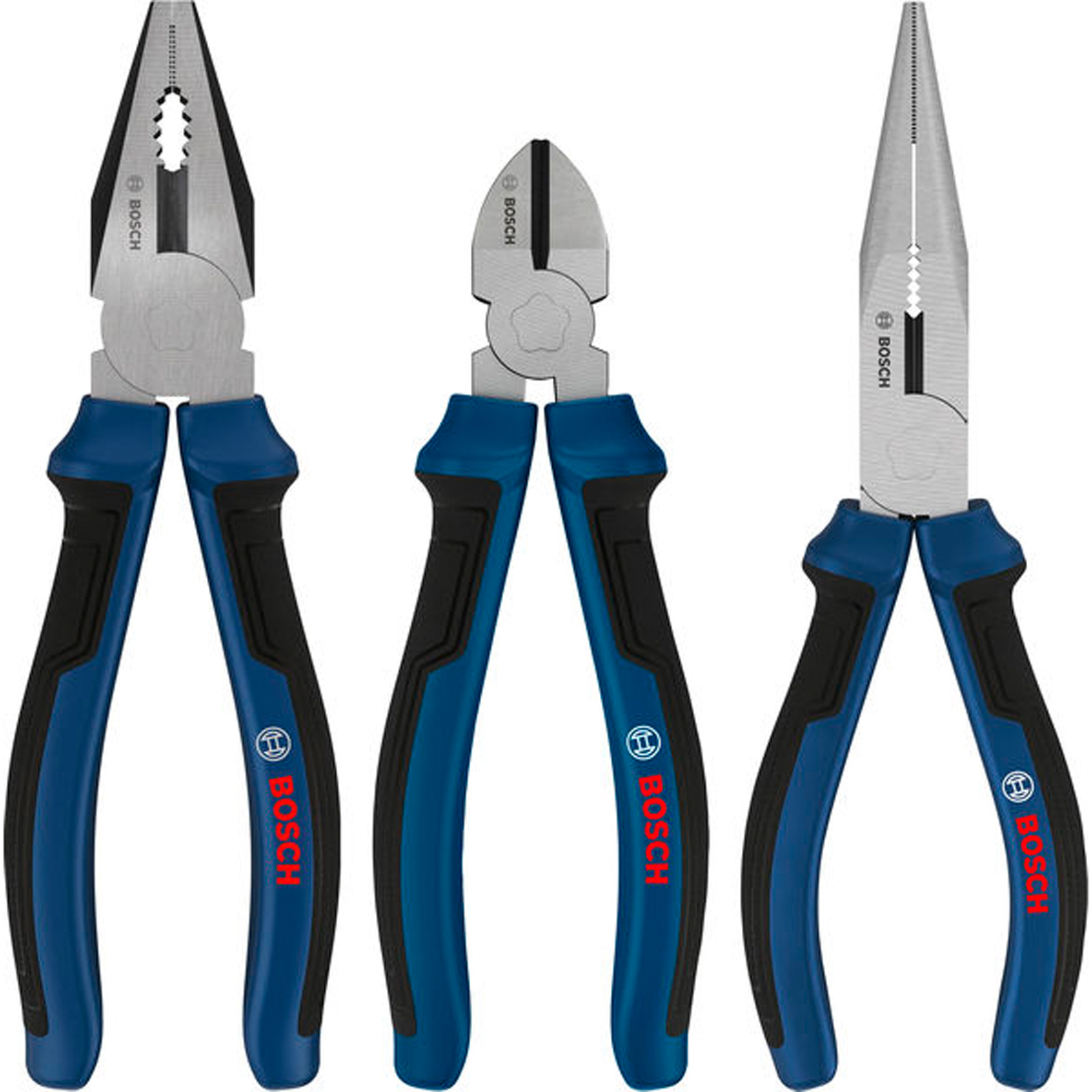 Bosch Zangen-Set Mehrkomponentengriffe 3-tlg. - 1600A039RF