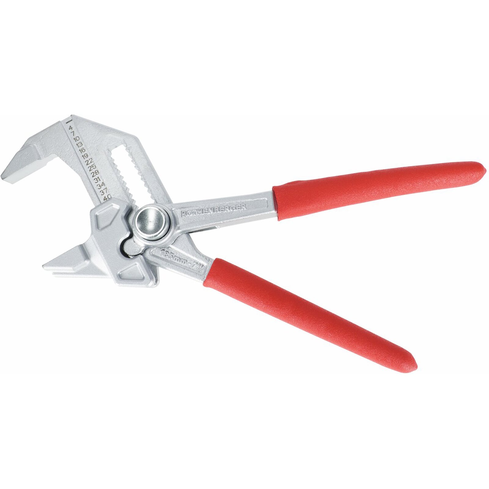 ROTHENBERGER ROFAST Zangenschlüssel, 7" 1K, mit Schonbacken, 3 Paar - 1000004325