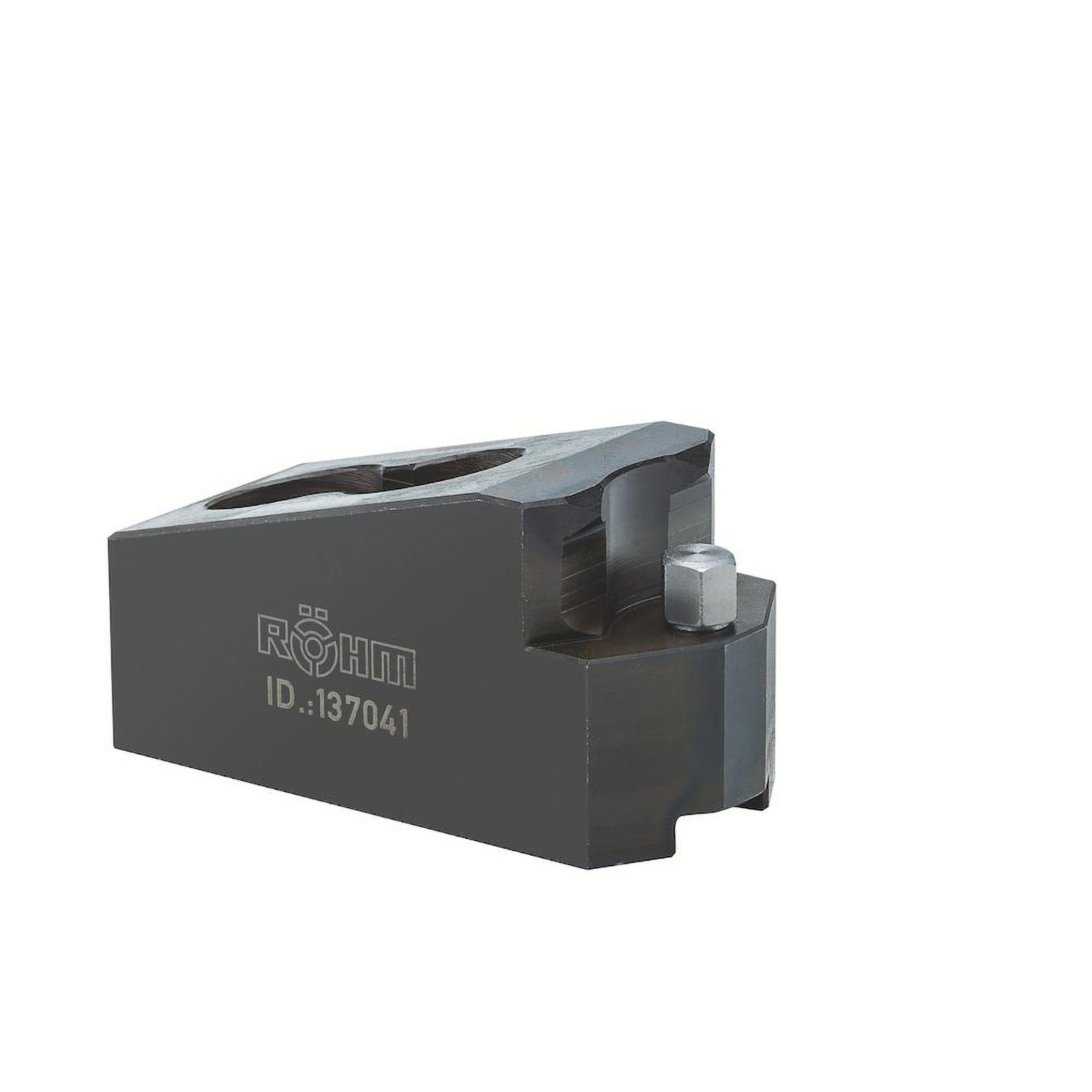 Röhm Krallenbacken, Nutbreite 21, gehärtet Spitzverzahnung 90°,Krallenlänge 43 mm, 1 Stück - 137043