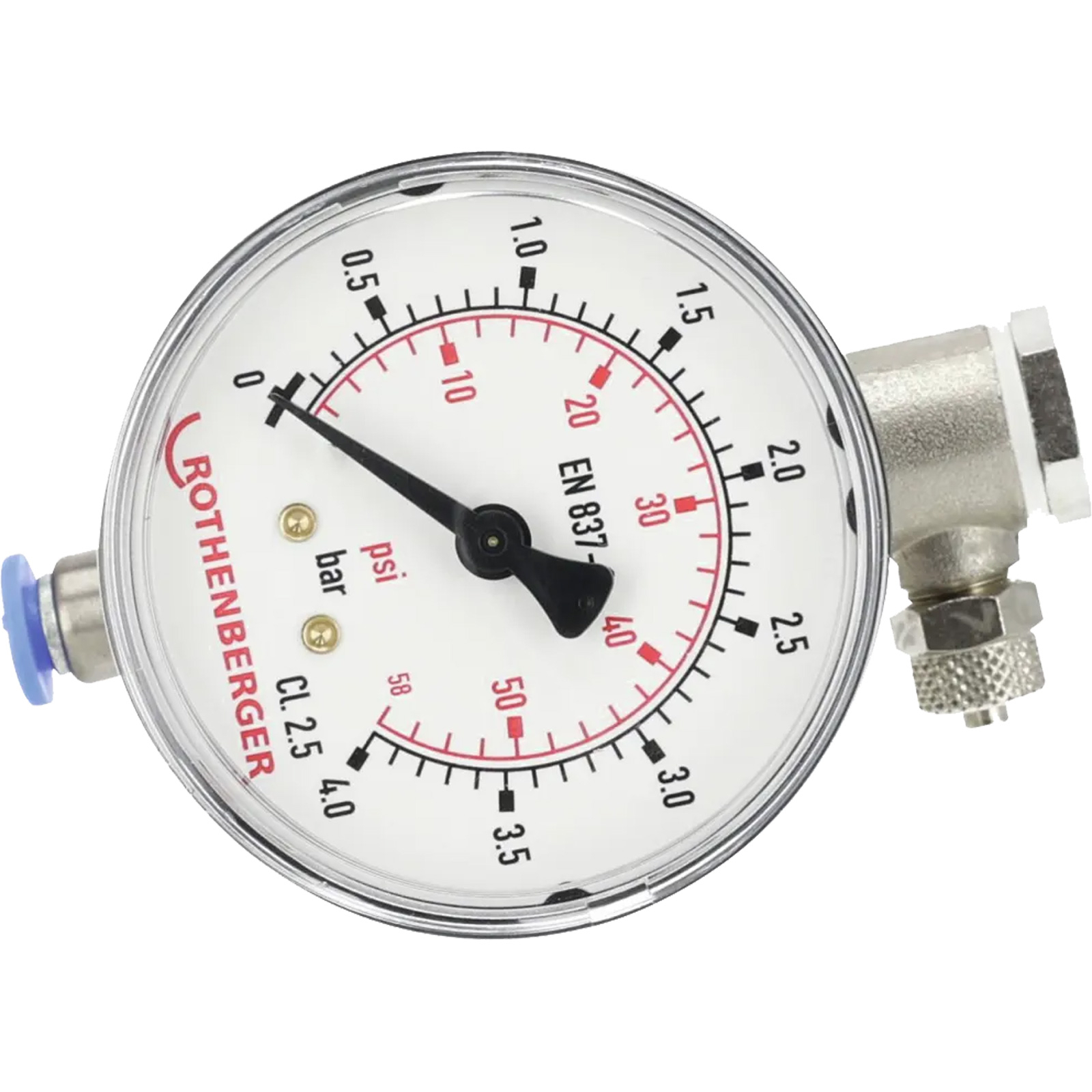 ROTHENBERGER ERSATZMANOMETER R1/4" FUERUNIVERSAL GASLEITUNGSPRUEF- - 61012