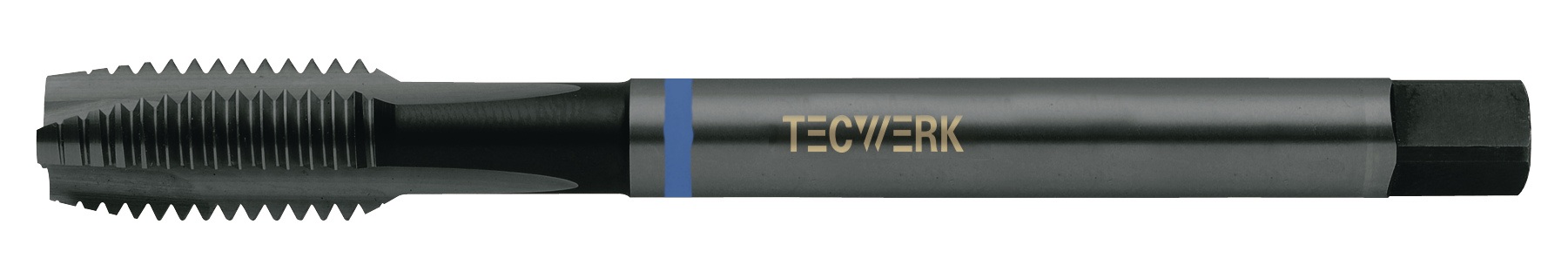 Maschinengewindebohrer DIN 376B VA M22x2,5mm HSS-Co nitr.u.vapor.6H TECWERK