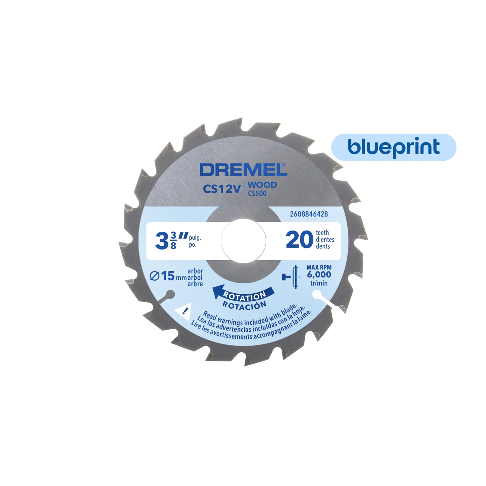 DREMEL® Blueprint Holz Kreissägeblatt 85 mm - 2608846431