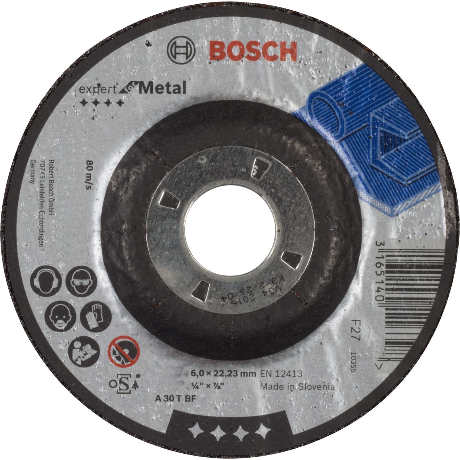 Bosch Schruppscheibe gekröpft Expert for Metal A 30 T BF 180 mm 6 mm - 2608600315