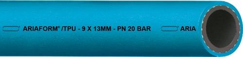 PU-Pressluftschlauch ARIAFORM®/TPU ID 13mm AD 18,0mm L.50m Blau TEGUMA
