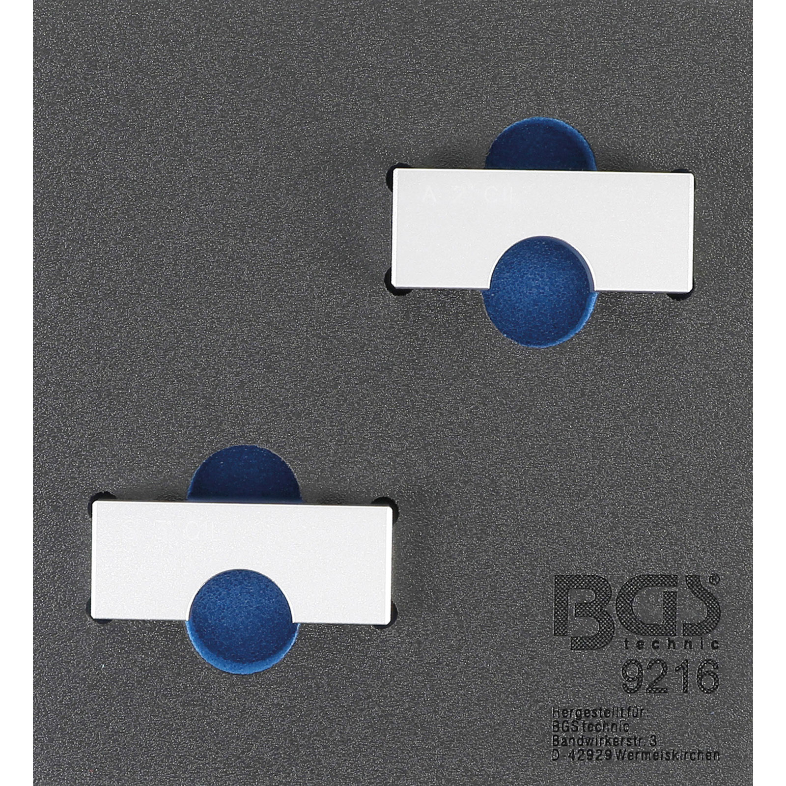 BGS Werkstattwageneinlage 1/6: Nockenwellen-Arretierwerkzeug-Satz für Alfa Romeo 147 1.6 105 PS - 9216