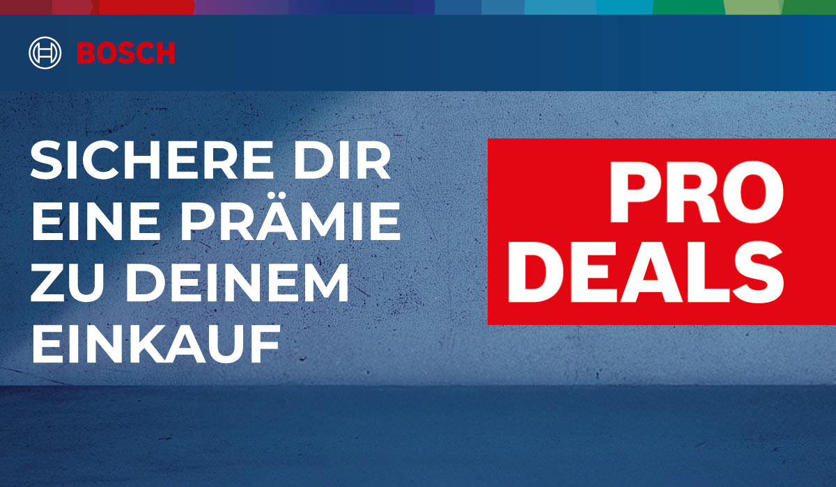 Bosch PRO DEALS