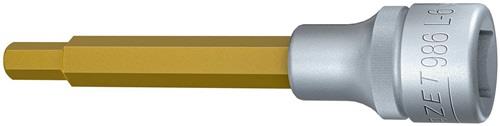 Hazet Steckschlüsseleinsatz 986L-6 1/2" Innen-6-kant SW 6 mm L 100 mm - 986L-6