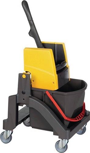 VERMOP Reinigungswagen Eimer 1 x 17 l und Presse - 348