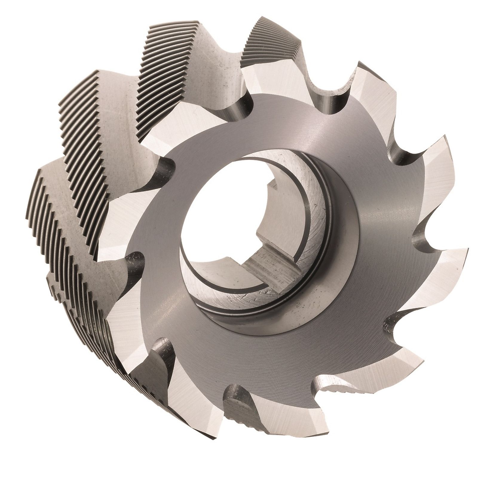 Walzenstirnfräser DIN 1880 Typ HR D.80mm HSS-Co5 Z.10 TECWERK