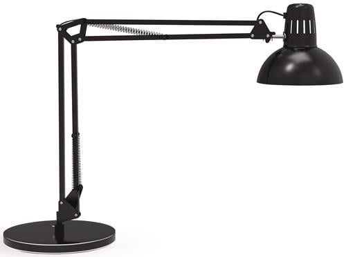 Schreibtischleuchte Metall schwarz H.49cm Standfuß LED MAUL