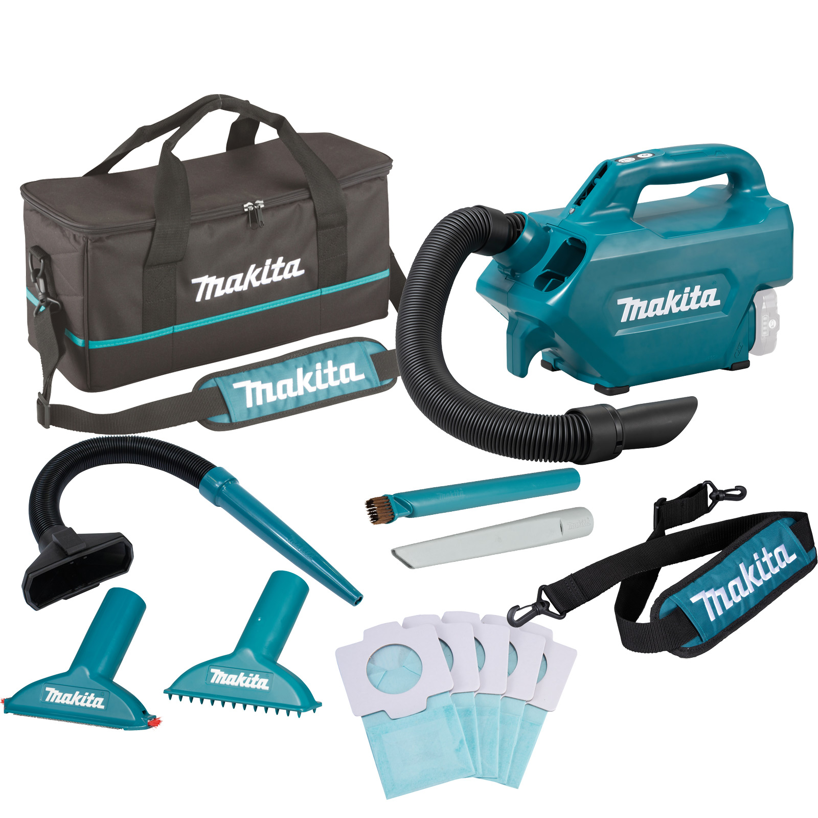 Makita CL121DZX Akku-Staubsauger 12V Solo