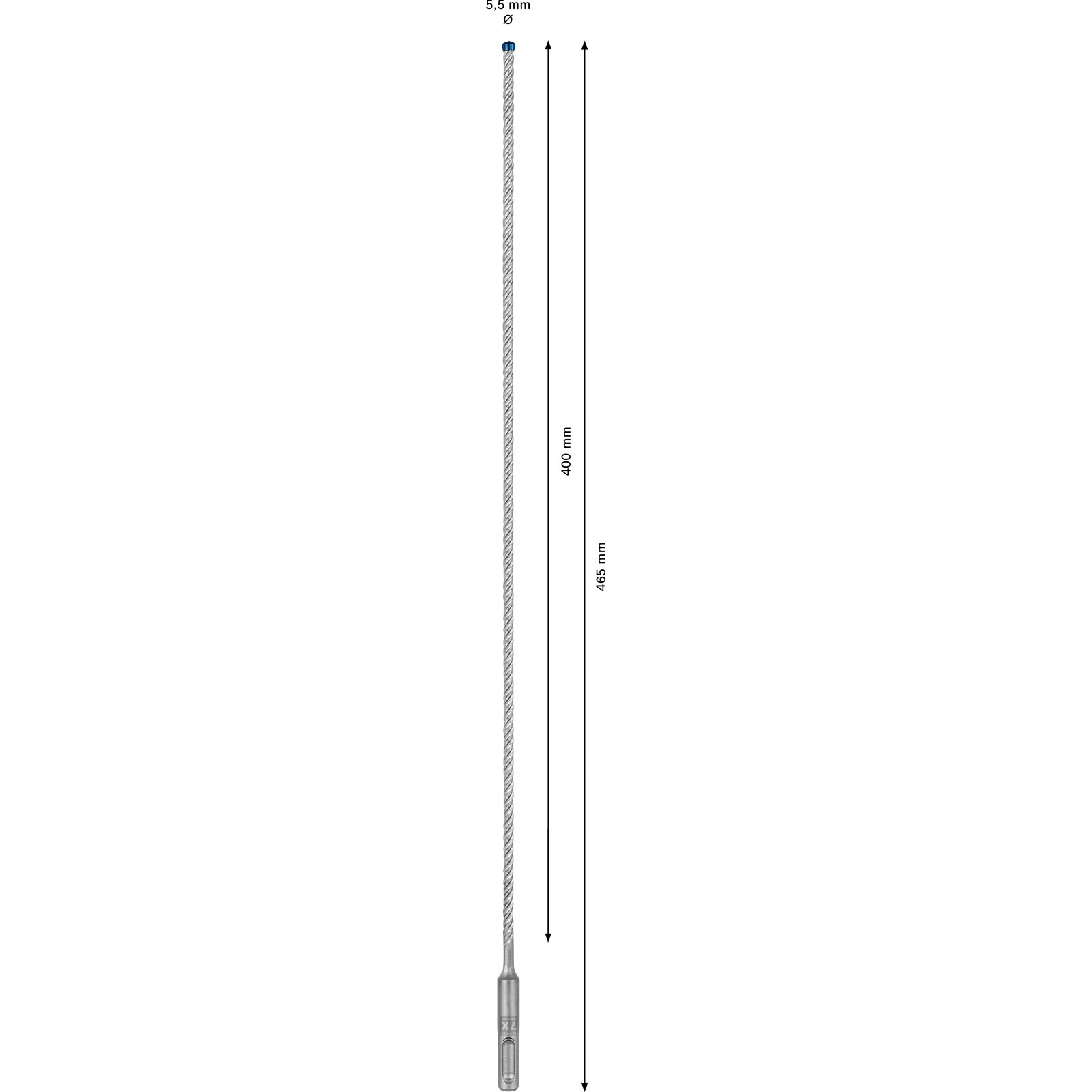 Bosch Expert SDS plus-7X Hammerbohrer 5,5 x 400 x 465 mm - 2608900070
