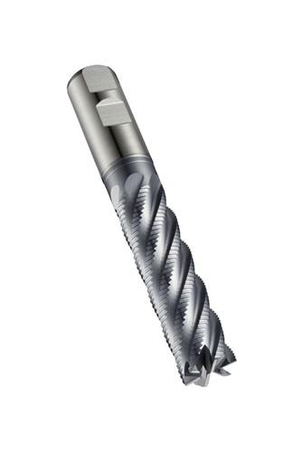 Schaftfräser C492 DIN 844 L D.30mm Schneiden-L.90mm HSS-E-PM ALCRONA 35Grad Z.6