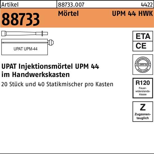 Injektionsmörtel R 88733 UPM 44 im Hwk Kunstharz 1 Stück UPAT