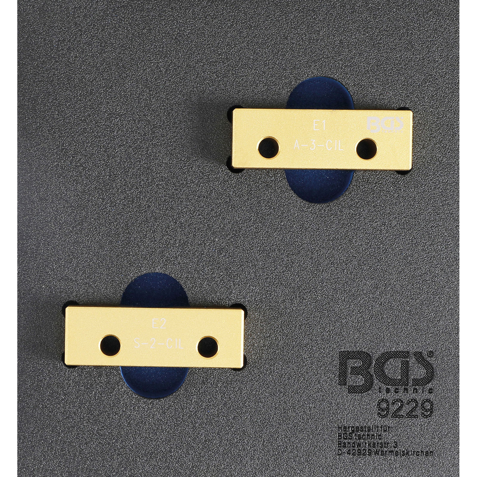 BGS Werkstattwageneinlage 1/6: Nockenwellen-Arretierwerkzeug-Satz für Lancia 2.4 20V - 9229